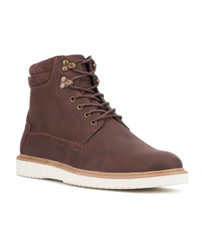 New York And Company Men's Brock High Top Sneakers In Brown