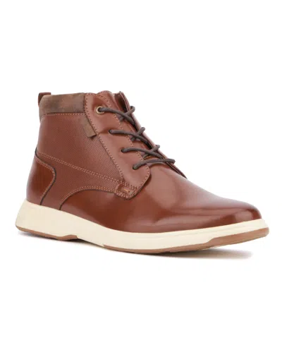 New York And Company Men's Darren Chukka Boots In Cognac