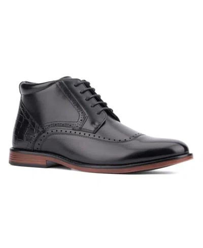 New York And Company Men's Lennon Ankle Boots In Black
