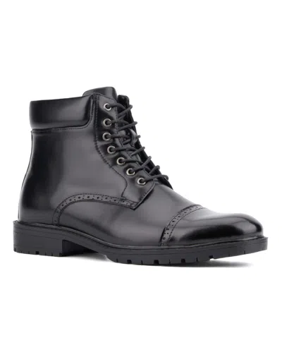 New York And Company Men's Matt Ankle Boots In Black