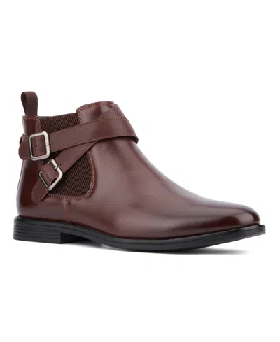 New York And Company Men's Maximo Chelsea Boots In Brown