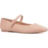 New York And Company Page Mary Jane Ballet Flat In Beige