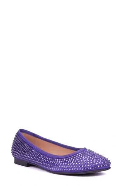 New York And Company Palmira Flat In Purple