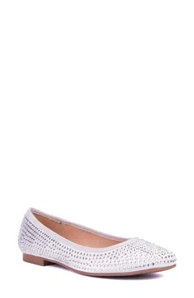 New York And Company Palmira Flat In Silver