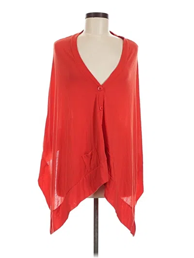 New York And Company Poncho In Orange