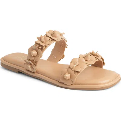 New York And Company Poppy Slide Sandal In Neutral