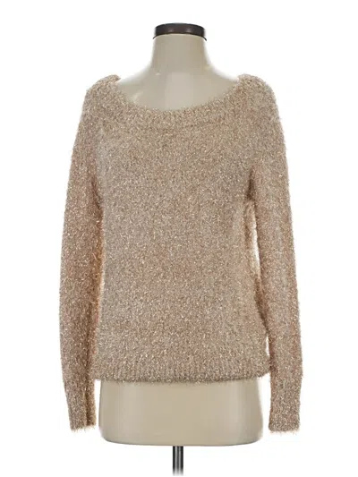 New York And Company Pullover Sweater In Brown