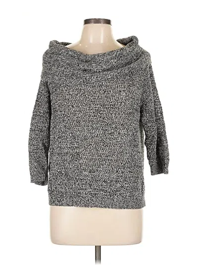 Pre-owned New York And Company Pullover Sweater In Gray