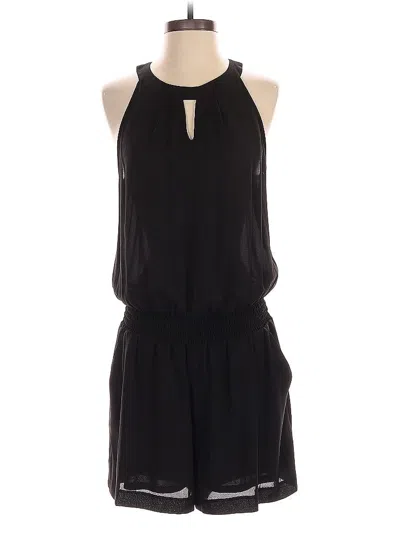 Pre-owned New York And Company Romper In Black