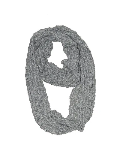 Pre-owned New York And Company Scarf In Gray