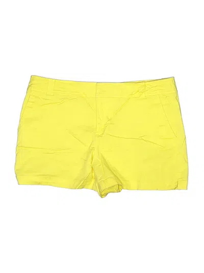Pre-owned New York And Company Shorts In Yellow