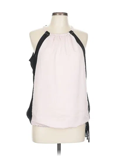 Pre-owned New York And Company Sleeveless Blouse In Pink
