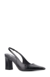 New York And Company Theresa Slingback Pump In Black