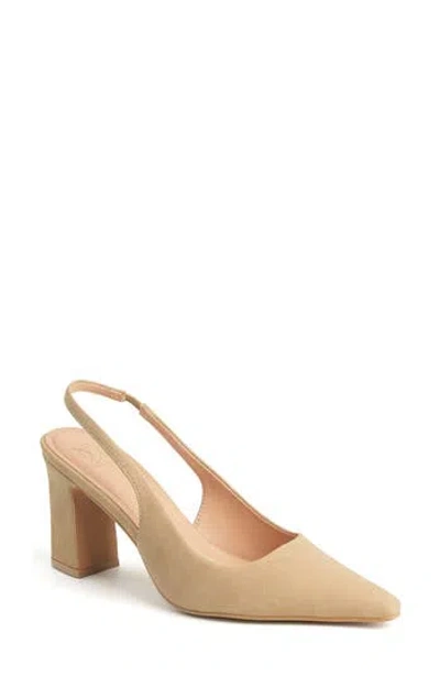 New York And Company Theresa Slingback Pump In Brown