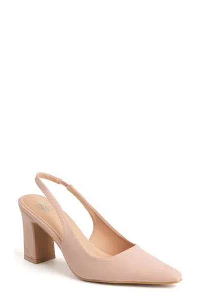 New York And Company Theresa Slingback Pump In Neutral