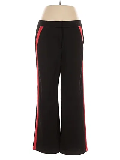 Pre-owned New York And Company Track Pants In Black