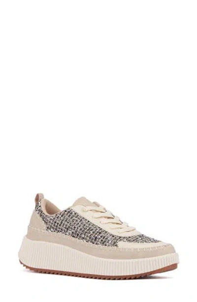 New York And Company Twyla Sneaker In Beige
