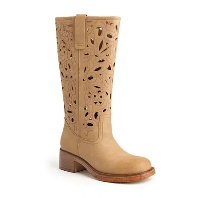 New York And Company Womens Curtis Stacked Heel Over The Knee Boots In Multi