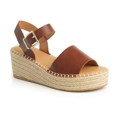 New York And Company Womens Elandra Strap Sandals In Multi
