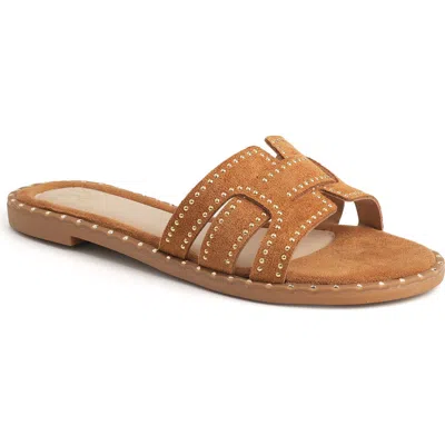 New York And Company Zora Flat Sandal In Multi