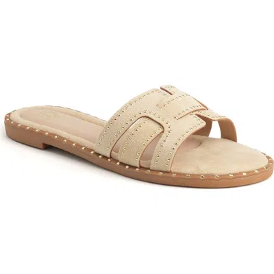 New York And Company Zora Flat Sandal In Multi