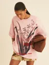 New York Botanical Gardens Pink | Nybg Floral Oversize T-shirt