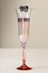 New York City Ballet Flutes, Set Of 4 In Red