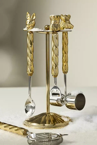 New York City Ballet Nutcracker Bar Tools, Set Of 4