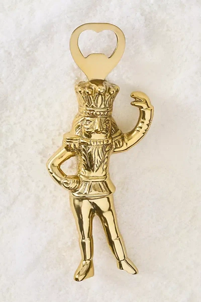 New York City Ballet Nutcracker Bottle Opener In Gold