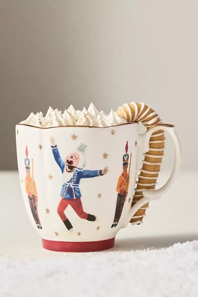 New York City Ballet Stoneware Mug In White