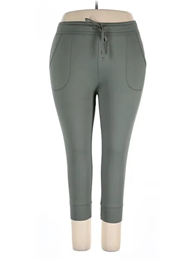 Pre-owned New York Laundry Active Pants In Green