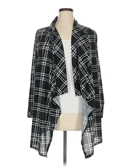 Pre-owned New York Laundry Cardigan Sweater In Black