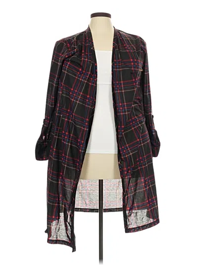 Pre-owned New York Laundry Kimono In Black