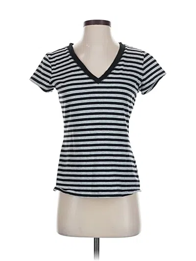 Pre-owned New York Laundry Short Sleeve T-shirt In Gray