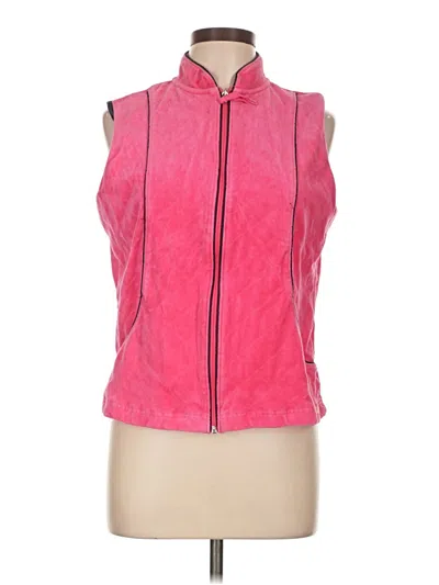 Pre-owned New York Laundry Vest In Pink
