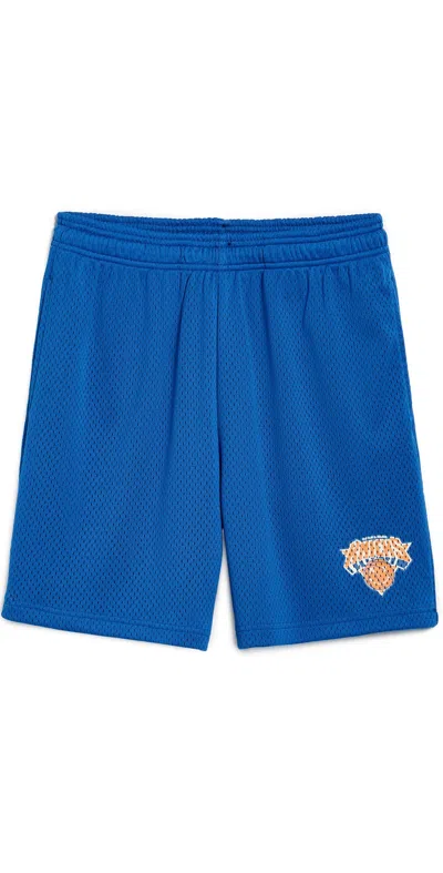 New York Or Nowhere Knicks Dream Team Mesh Shorts Royal Blue