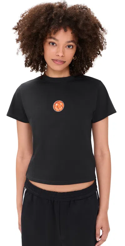 New York Or Nowhere Knicks Mascot Baby Tee Black