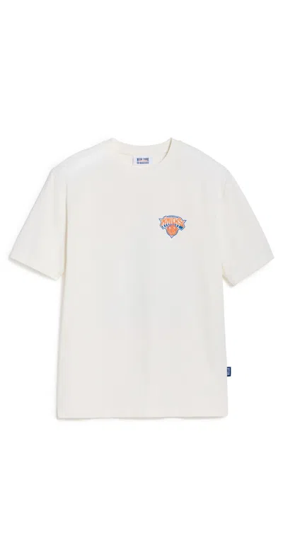 New York Or Nowhere Knicks Skyscraper T-shirt Off White