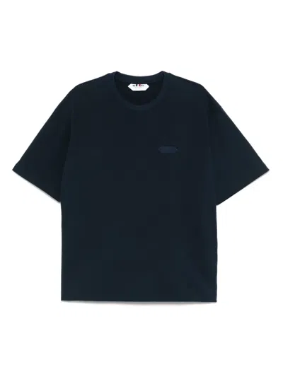 New York Resident Cotton T-shirt In Blue