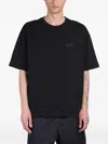 New York Resident Cotton T-shirt In Black