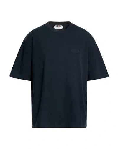 New York Resident Man T-shirt Navy Size S Cotton In Blue