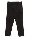 New York Resident Straight-leg Trousers In Black