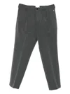 New York Resident Pleated Tailored Trousers In Gray