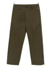 New York Resident Straight-leg Trousers In Green