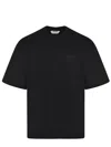 New York Resident Cotton T-shirt In Black