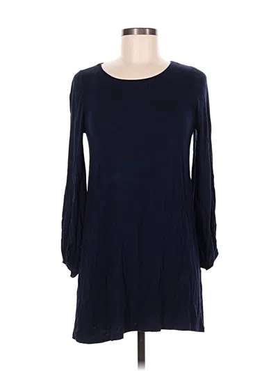 Pre-owned Newbury Kustom 3/4 Sleeve T-shirt In Blue