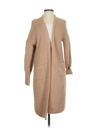 Pre-owned Newbury Kustom Cardigan Sweater In Brown