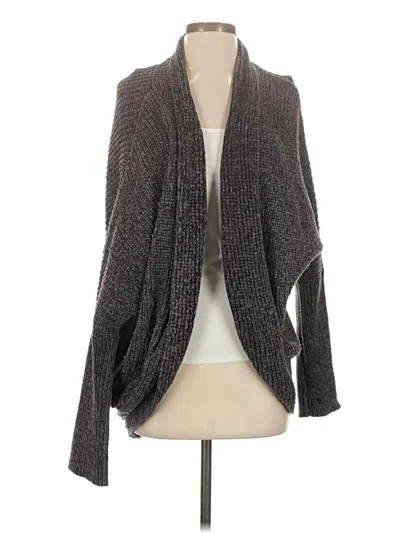 Pre-owned Newbury Kustom Cardigan Sweater In Gray