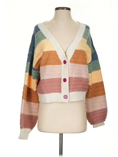 Pre-owned Newbury Kustom Cardigan Sweater In Ivory