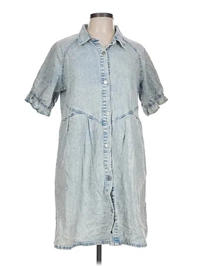 Pre-owned Newbury Kustom Casual Dress In Blue